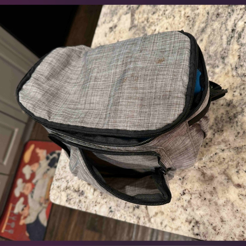 Gray lunch Bag